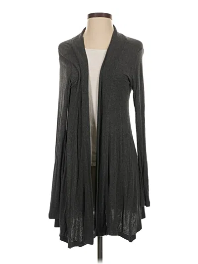 Pre-owned 14th & Union Long Sleeve T-shirt In Gray