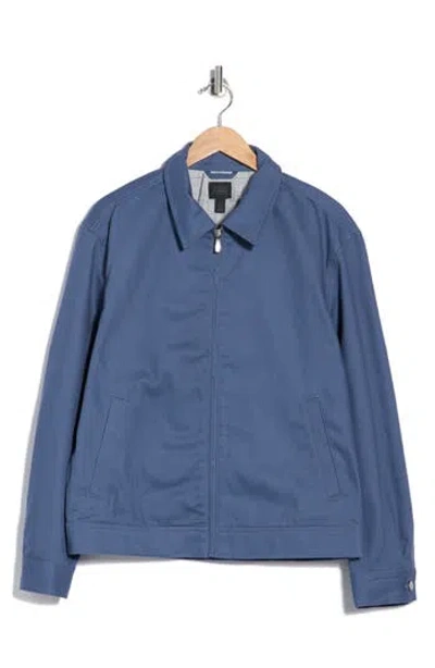 14th & Union Mechanic Zip Jacket In Blue Vintage