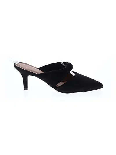 Pre-owned 14th & Union Mule/clog In Black