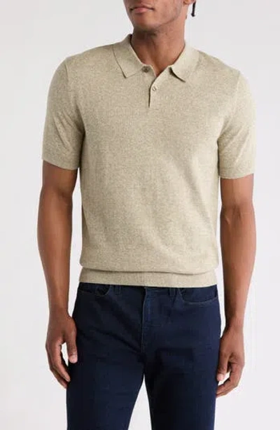 14th & Union Organic Cotton & Cashmere Blend Sweater Polo