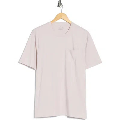 14th & Union Peached Jersey Pocket T-shirt In Neutral