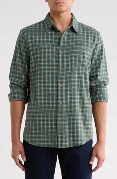 14th & Union Plaid Flannel Button-up Shirt In Multi
