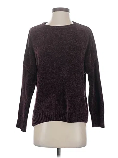 Pre-owned 14th & Union Pullover Sweater In Burgundy