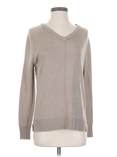 Pre-owned 14th & Union Pullover Sweater In Tan