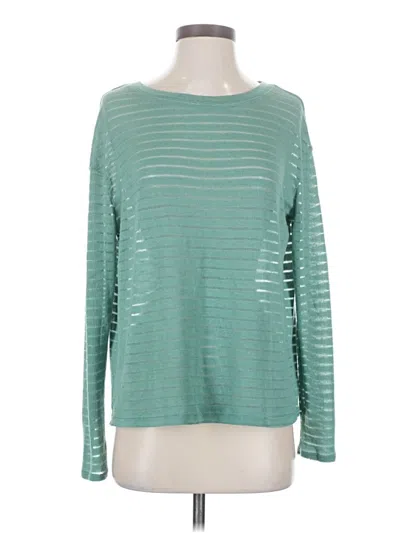 Pre-owned 14th & Union Pullover Sweater In Teal
