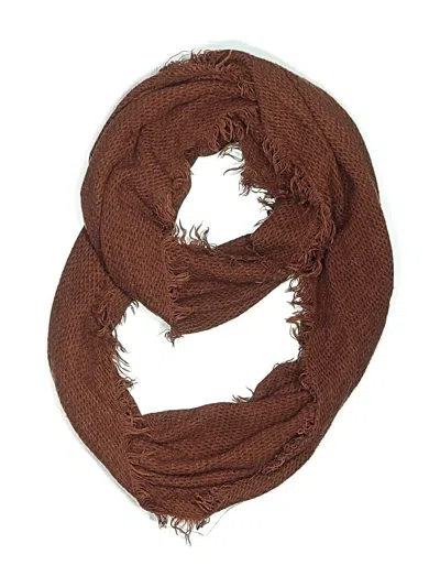 Pre-owned 14th & Union Scarf In Brown