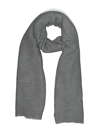 Pre-owned 14th & Union Scarf In Gray