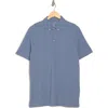 14th & Union Short Sleeve Coolmax Polo In Grey Folkstone
