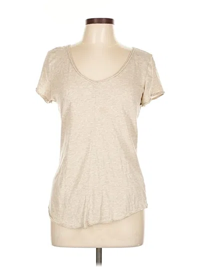 Pre-owned 14th & Union Short Sleeve T-shirt In Brown