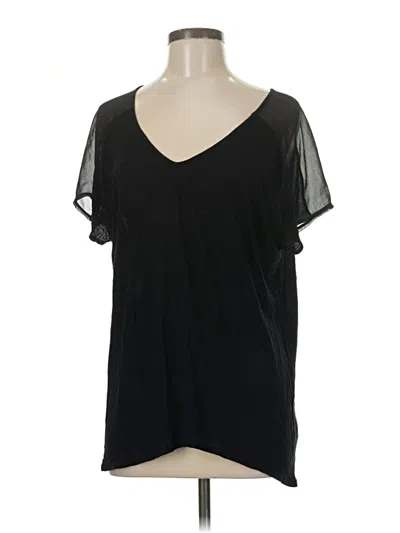 Pre-owned 14th & Union Short Sleeve T-shirt In Black