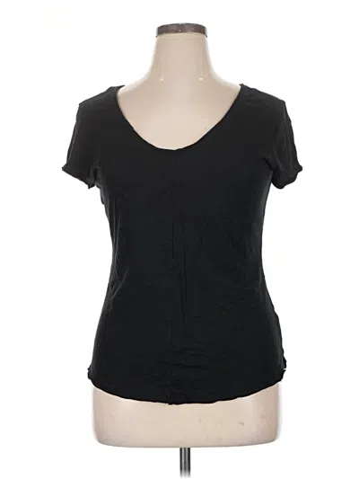 Pre-owned 14th & Union Short Sleeve T-shirt In Black