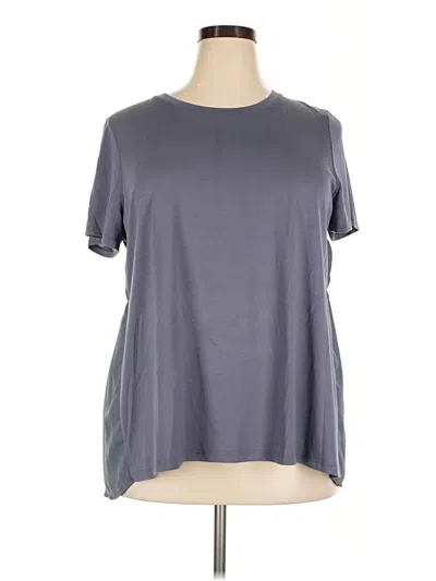 Pre-owned 14th & Union Short Sleeve T-shirt In Gray