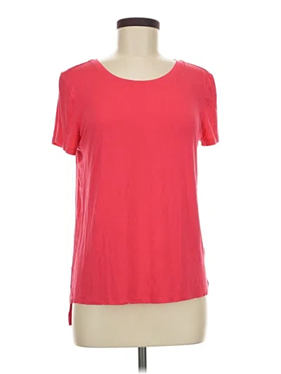Pre-owned 14th & Union Short Sleeve T-shirt In Red