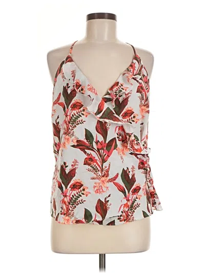 Pre-owned 14th & Union Sleeveless Blouse In Ivory