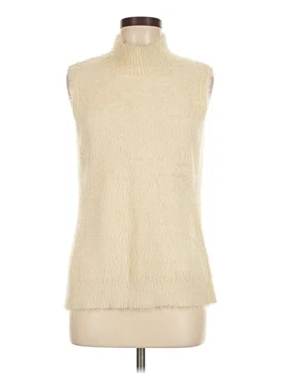 Pre-owned 14th & Union Sweater Vest In White