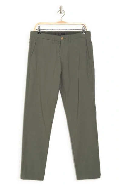 14th & Union Tech Chino Pants In Grey Cobble