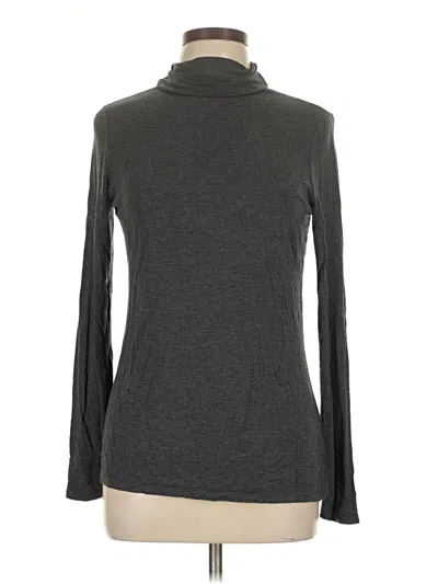 Pre-owned 14th & Union Turtleneck Sweater In Gray