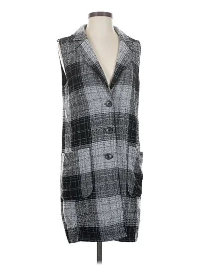 Pre-owned 14th & Union Vest In Gray