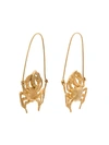 GIVENCHY HANGING CRAB EARRINGS