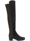 Stuart Weitzman Reserve Knee High Boots - Grey In Grey