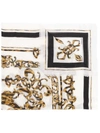 VERSACE VERSACE BAROCCO PRINT SCARF - WHITE