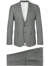 DSQUARED2 DSQUARED2 CHECKED TWO-PIECE SUIT - GREY