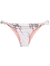 Clube Bossa Rings Bikini Bottons In White