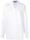 KARL LAGERFELD KARL SHAWL COLLAR VOLUME SHIRT