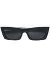 Retrosuperfuture Fred Square Frame Sunglasses In Black