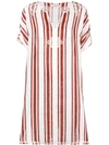 TORY BURCH TORY BURCH ALCOTT BEACH CAFTAN - NEUTRALS