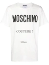 MOSCHINO MOSCHINO COUTURE PRINT T-SHIRT