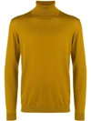 ROBERTO COLLINA ROBERTO COLLINA ROLL-NECK SWEATER - YELLOW