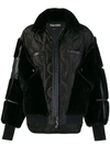 TOM FORD PATCHWORK ZIPPED JACKET