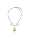 DOLCE & GABBANA FLOWER DROP PENDANT