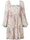 ZIMMERMANN ZIMMERMANN FLORAL PRINT DRESS - NEUTRALS