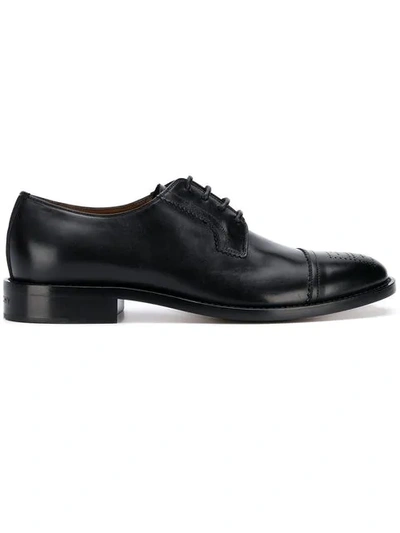 Givenchy Toe-capped Oxford Shoes In Black