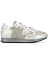 PHILIPPE MODEL KNIT PANEL LOW TOP TRAINERS