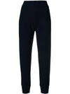 NORMA KAMALI NORMA KAMALI JOG TRACK PANTS - BLUE