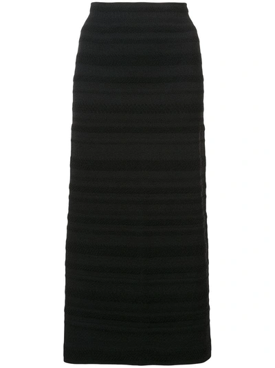 Proenza Schouler Knit Pencil Skirt In Black
