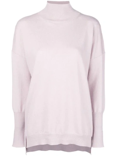 Agnona Roll Neck Sweater - 粉色 In Pink
