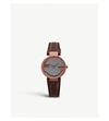 GUCCI YA133504 INTERLOCKING-G COLLECTION BROWN PVD WATCH,27346624