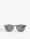 Oliver Peoples Ov5298su Vintage Brown Tortoise Grad Unisex Sunglasses In Brown