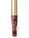 Too Faced Melted Matte Longwearing Diffused Finish Liquid Lipstick In Drop Dead Red