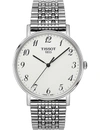 TISSOT T109.410.11.032.00 EVERYTIME STAINLESS STEEL WATCH,757-10001-T1094101103200