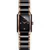 RADO R20612712 INTEGRAL CERAMIC AND ROSE GOLD WATCH