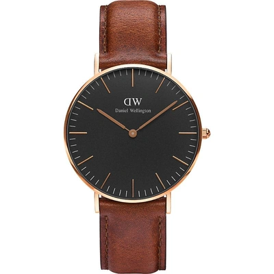 Daniel Wellington 36mm Classic Durham Watch Brown/black