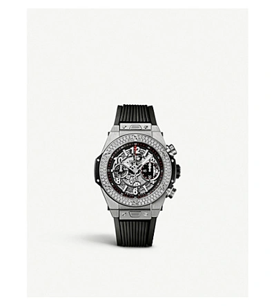 Hublot 441.nx.1170.rx.1704 Big Bang Unico Titanium And Diamond Watch