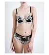 WACOAL WACOAL WOMEN'S BLACK EMBRACE LACE STRETCH-LACE UNDERWIRED BRA,64657721