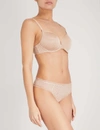CHANTELLE COURCELLES STRETCH-JERSEY SPACER BRA,1056-73048496-C67970