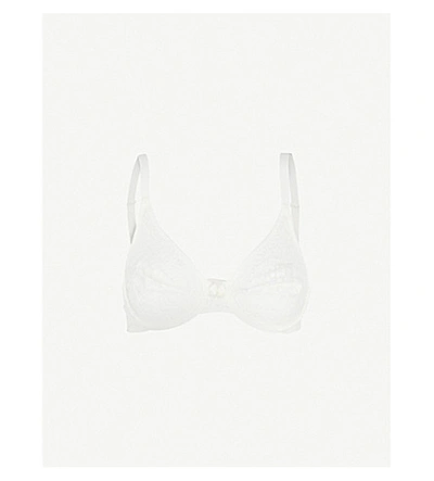 WACOAL MENS WACOAL HALO STRETCH-LACE MOULDED UNDERWIRED BRA,91196842